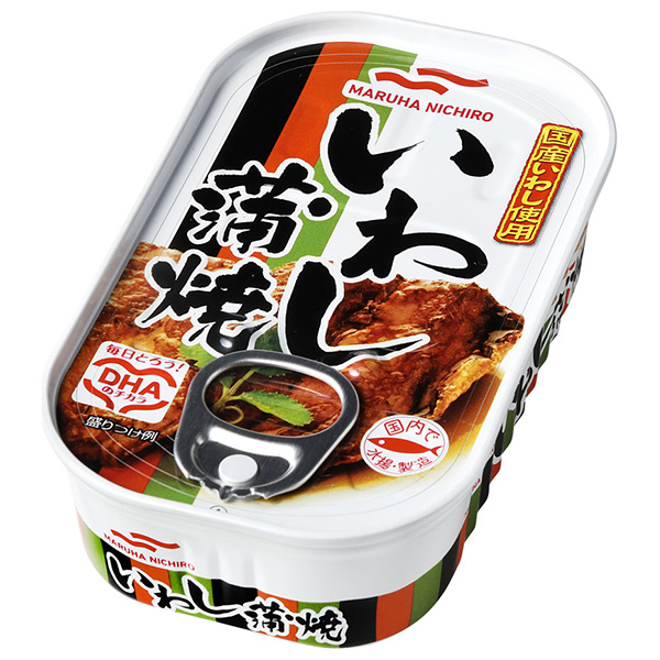 マルハニチロ いわし蒲焼 100g×30個入|缶詰 イワシ 鰯 いわし缶