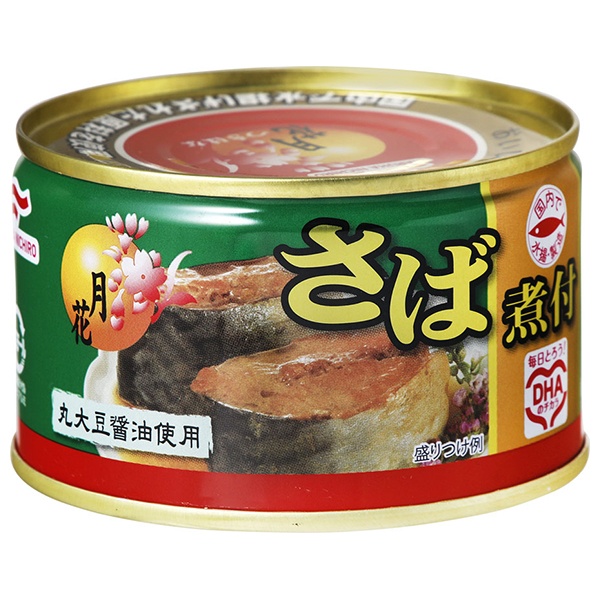 マルハニチロ 月花 さば煮付 200g×12個入|缶詰 サバ 鯖 サバ缶 煮付