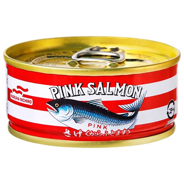 マルハニチロ さけ水煮 90g×24個入|缶詰 鮭 サケ 缶切不要 からふとます