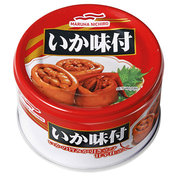 マルハニチロ いか味付 155g×24個入|缶詰 イカ 甘辛仕立て