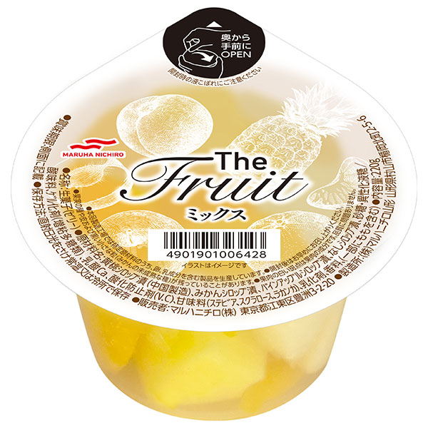 マルハニチロ The Fruit(ザ フルーツ) ミックス 220g×24(6×4)個入|お菓子 ゼリー デザート フルーツ ミックス