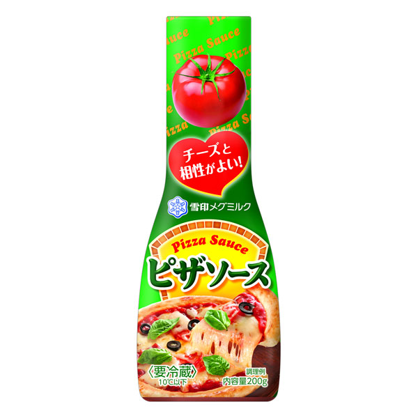 雪印メグミルク ピザソース 200g×12本入 チルド 冷蔵品|チルド商品 調味料 トマトソース