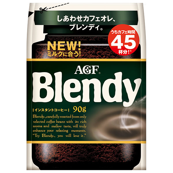 AGF ブレンディ 90g袋×12袋入|Blendy 嗜好品 インスタント 珈琲 コーヒー 詰め替え