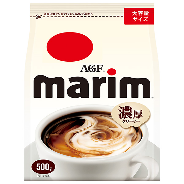 AGF マリーム 500g×12袋入|嗜好品 クリーミングパウダー marim クリーム