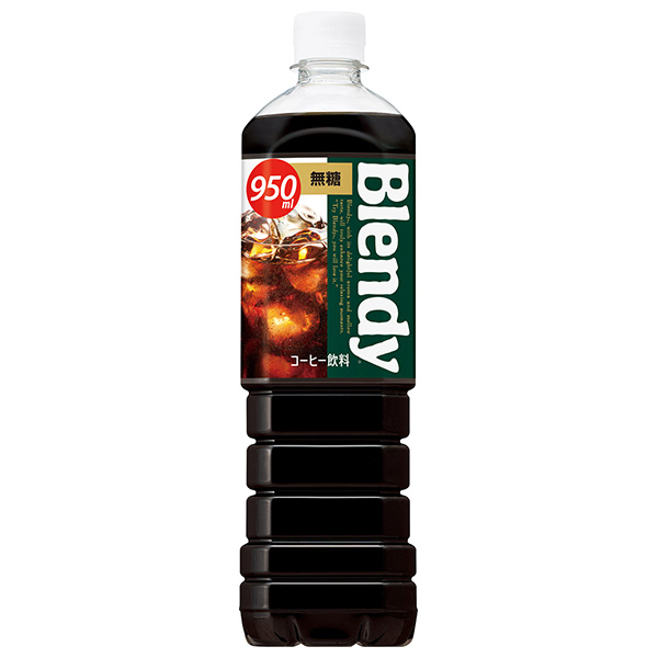 サントリー ブレンディ ボトルコーヒー 無糖 950mlペットボトル×12本入|ブレンディ Blendy 珈琲 ブラック コーヒー PET ギフト