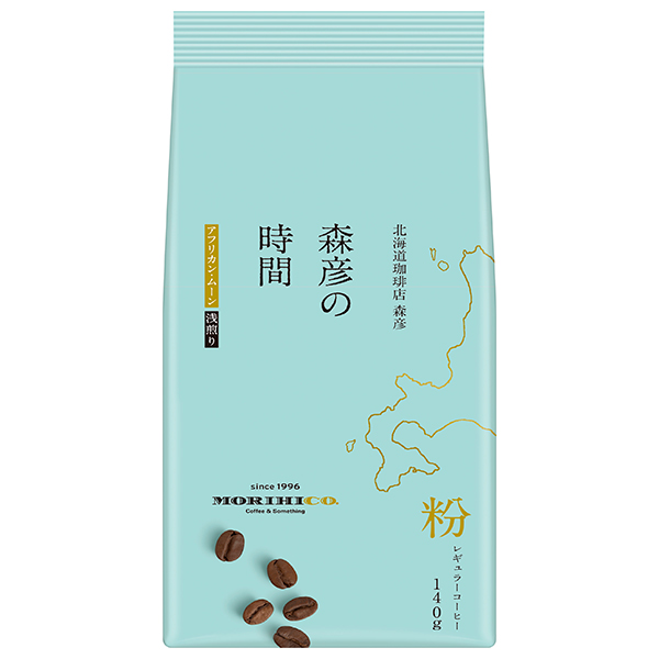 AGF 森彦の時間 アフリカン・ムーン 140g袋×12袋入|レギュラーコーヒー 嗜好品 コーヒー 珈琲