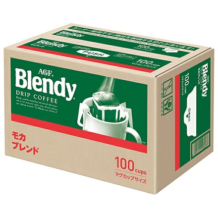 AGF ブレンディ レギュラー・コーヒー ドリップパック モカ・ブレンド (7g×100P)×1箱入|AGF ブレンディ コーヒー 珈琲