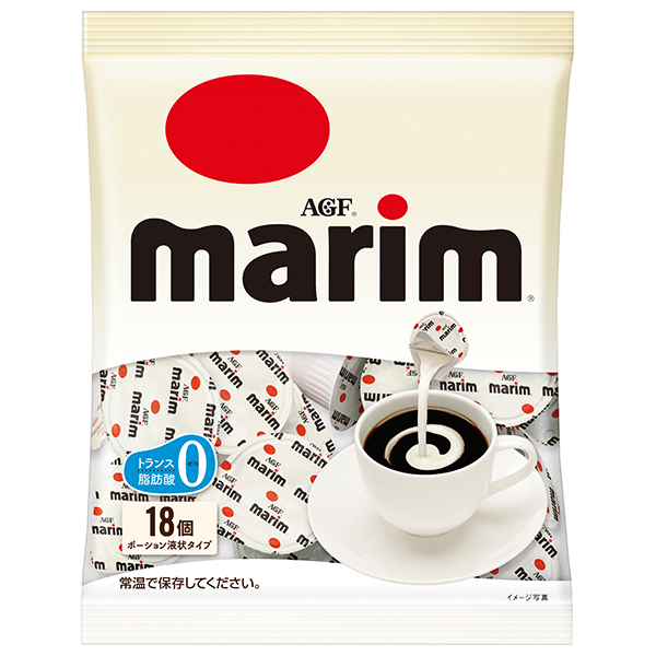 AGF マリーム ポーション (4.5ml×18個)×20袋入|ミルク フレッシュ marim コーヒー 珈琲 嗜好品