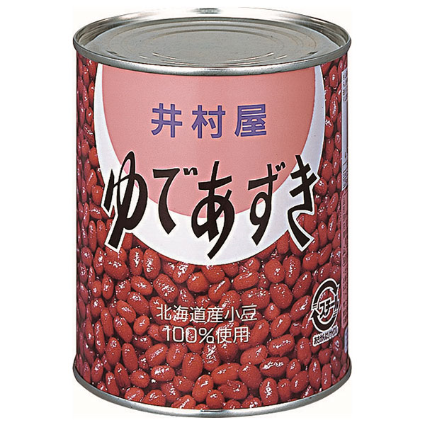 井村屋 ゆであずき 2号缶 1000g×12個入|小豆 業務用 ゆで小豆