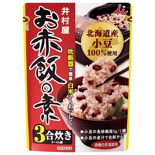 井村屋 お赤飯の素 230g×24袋入|調味料 料理の素