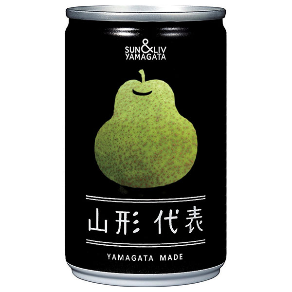 山形食品 山形代表 ら・ふらんす 160g缶×20本入|果実飲料 果汁100% ラフランス 缶