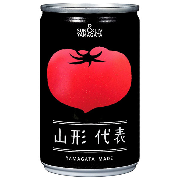 山形食品 山形代表 とまと 160g缶×20本入|トマトジュース 無添加 山形 野菜 トマト リコピン