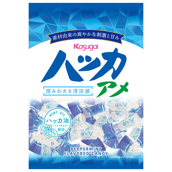 春日井製菓 ハッカアメ 150g×12袋入 メーカー 問屋直送|お菓子 飴・キャンディー 袋 薄荷