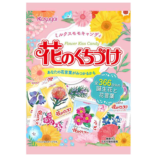 春日井製菓 花のくちづけ 135g×12袋入 メーカー 問屋直送|お菓子 飴・キャンディー 袋