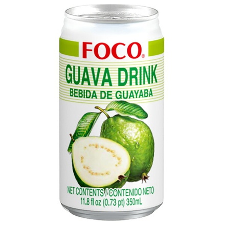 FOCO フォコ グアバドリンク 350ml缶×24本入|果実飲料 グァバ 缶