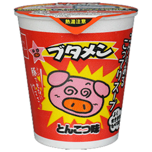 おやつカンパニー カップブタメン(とんこつ) 35g×15個入|お菓子 インスタント食品 ラーメン
