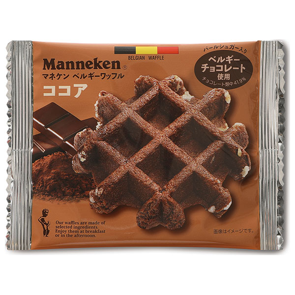 ローゼン マネケン ココアワッフル 30(6×5)個入|ワッフル 洋菓子 焼き菓子 お菓子 おやつ