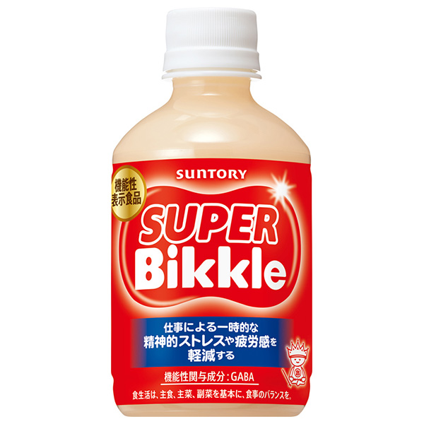 サントリー SUPER Bikkle(スーパービックル)【機能性表示食品】 280mlペットボトル×24本入|乳性 ビックル ミルクオリゴ糖