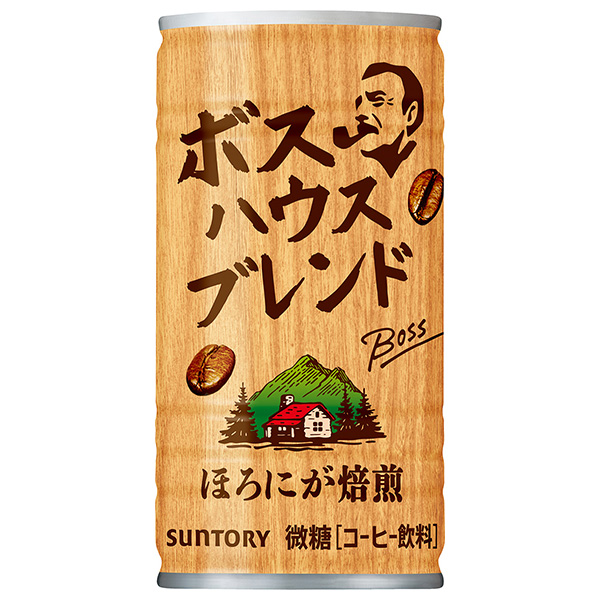 サントリー BOSS(ボス) ハウスブレンド 185g缶×30本入|珈琲 スタンダード 缶コーヒー