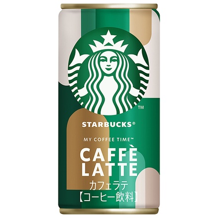 サントリー スターバックス MY COFFEE TIME キャラメルラテ 185g缶×30本入|珈琲 コーヒー カフェラテ MYCOFFEETIME キャラメル