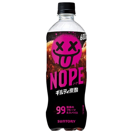 サントリー NOPE ギルティ炭酸 600mlペットボトル×24本入|炭酸飲料 炭酸 PET