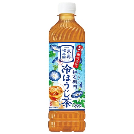 サントリー 伊右衛門(いえもん) 冷ほうじ茶仕立て 600mlペットボトル×24本入|お茶飲料 緑茶 PET ほうじ茶