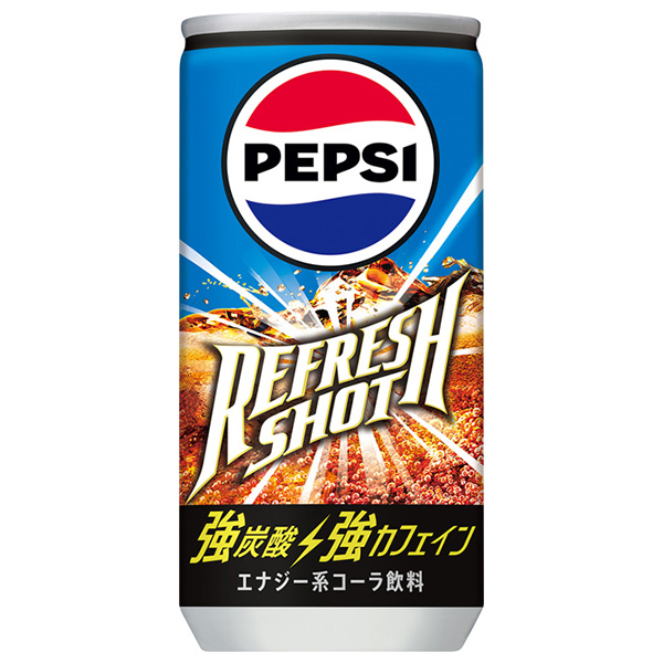 サントリー ペプシ リフレッシュショット 200ml缶×30本入|ペプシ PEPSI 炭酸 カフェイン 濃厚コーラ
