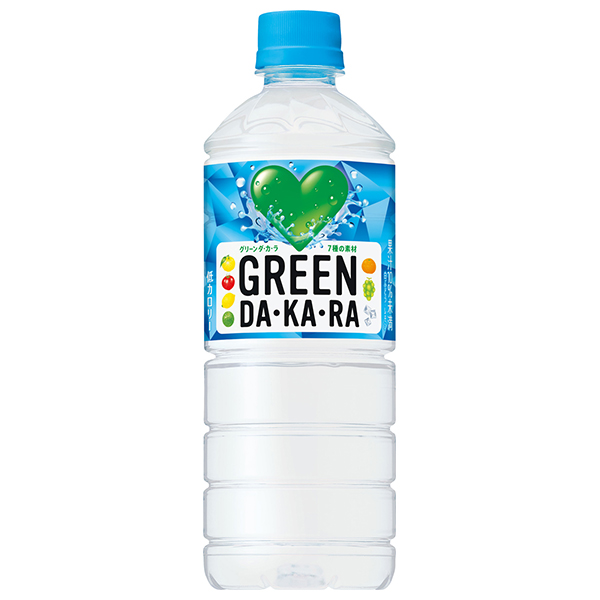 サントリー GREEN DAKARA(グリーン ダカラ)【自動販売機用】 600mlペットボトル×24本入|dakara スポーツドリンク 熱中症対策