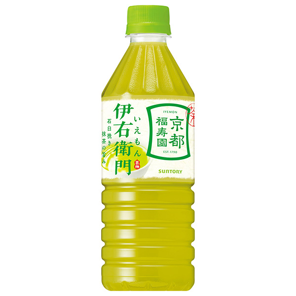 サントリー 緑茶 伊右衛門(いえもん)【自動販売機用】 500mlペットボトル×24本入|茶飲料 緑茶 自動販売機用