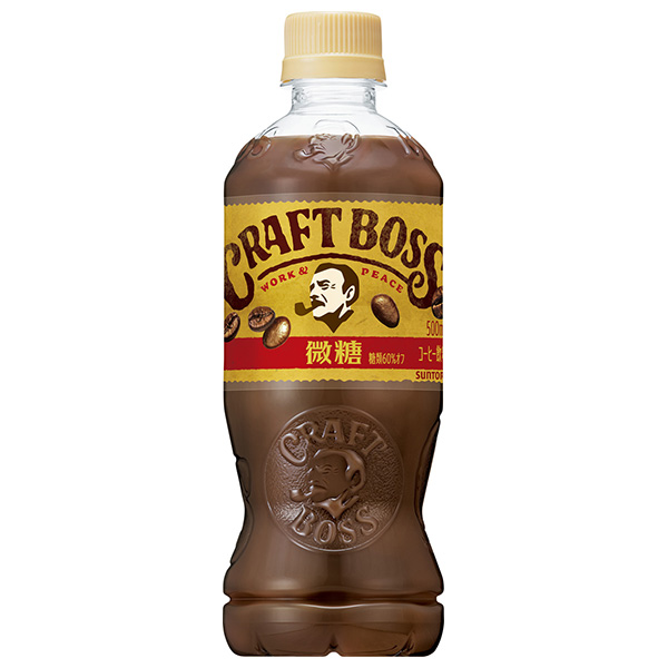 サントリー クラフトボス 微糖 500mlペットボトル×24本入|コーヒー 珈琲 微糖 BOSS