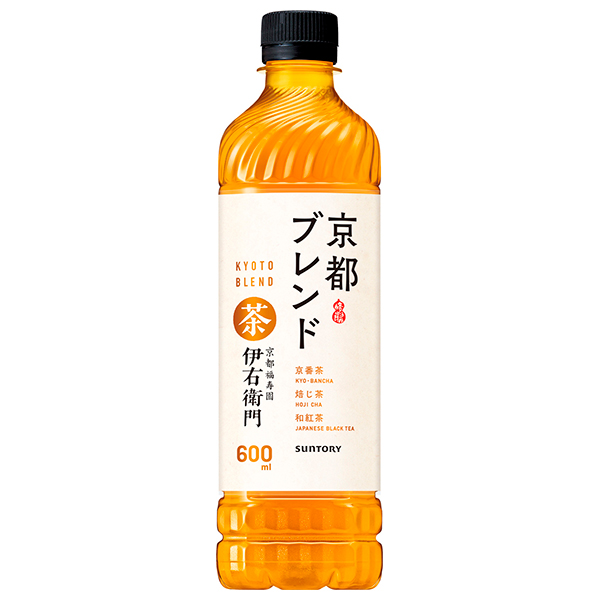 サントリー 伊右衛門(いえもん) 京都ブレンド【手売り用】 600mlペットボトル×24本入|茶飲料 緑茶 PET ブレンド茶