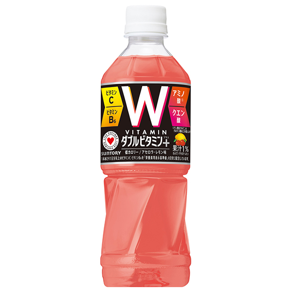 サントリー DA・KA・RA(ダカラ) ダブルビタミン+ 500mlペットボトル×24本入|ビタミン スポーツドリンク アセロラ レモン