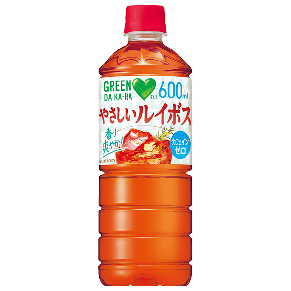サントリー GREEN DA・KA・RA(グリーン ダカラ) やさしいルイボス 600mlペットボトル×24本入|グリーンダカラ dakara ルイボス