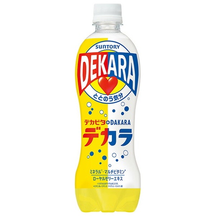 サントリー DEKARA デカラ 500mlペットボトル×24本入|デカラ dekara スポーツドリンク 熱中症対策