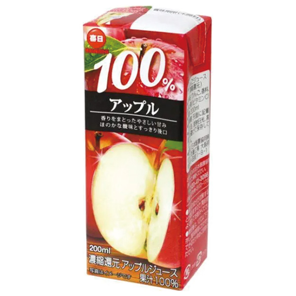 毎日牛乳 毎日 100%アップル 200ml紙パック×24本入|りんご リンゴジュース アップルジュース 果汁100%
