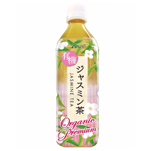 海東ブラザーズ 海東プレミアム 有機ジャスミン茶 500mlペットボトル×24本入|茶飲料 ジャスミン茶 有機JAS規格 PET