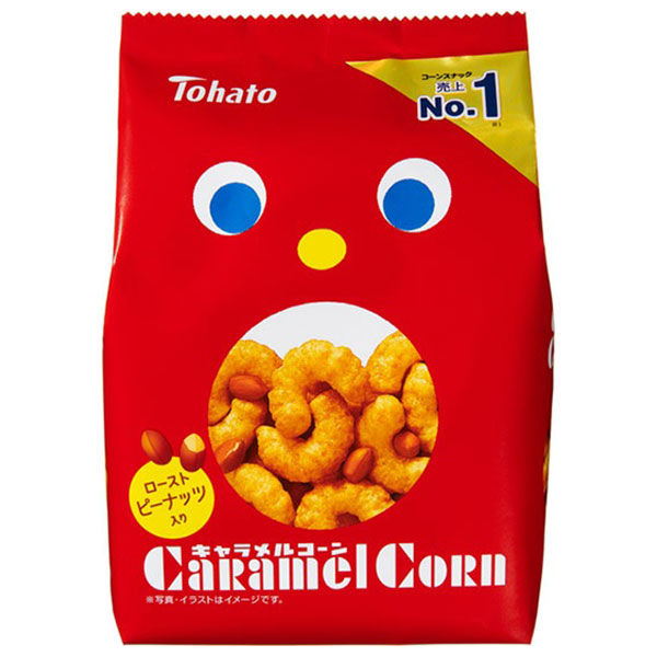 東ハト キャラメルコーン 70g×12袋入 メーカー 問屋直送|お菓子 おかし スナック菓子 菓子 キャラメル ナッツ