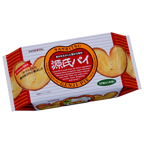 三立製菓 源氏パイ 12枚×12袋入|お菓子 スナック菓子 パイ