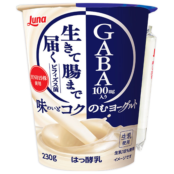 日本ルナ 味わいとコク のむヨーグルト 230g×6本入 チルド 冷蔵品|のむヨーグルト ヨーグルト 乳製品