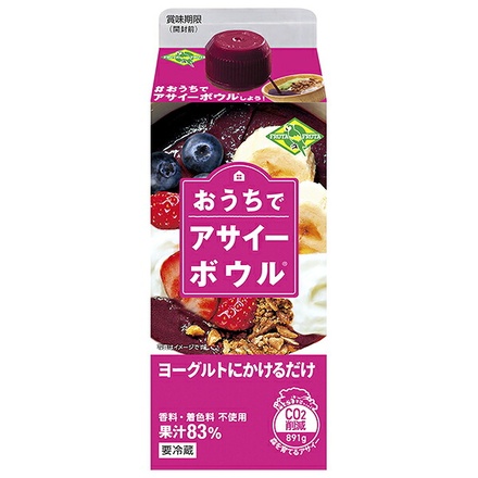 フルッタフルッタ おうちでアサイーボウル ヨーグルトにかけるだけ 720g×6(6×2)本入 チルド 冷蔵品|アサイー スムージー 鉄分 果汁 ポリフェノール