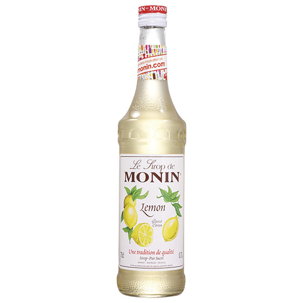 日仏貿易 モナン レモン・シロップ 700ml瓶×6本入|シロップ ノンアルコール ノンアル カフェ フレーバー 割材 レモン
