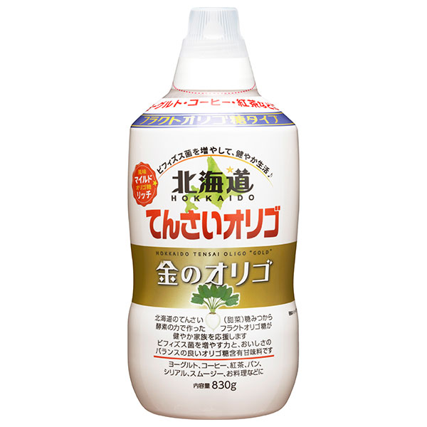 加藤美蜂園 北海道てんさいオリゴ 金のオリゴ 830g×6本入|嗜好品 シロップ 甘味料 ラフィノース オリゴ糖分