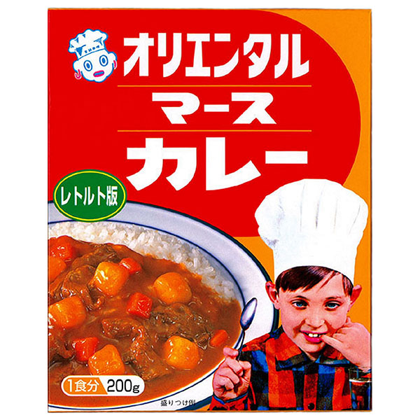 オリエンタル マースカレーレトルト版 200g×30個入|一般食品 カレー レトルト