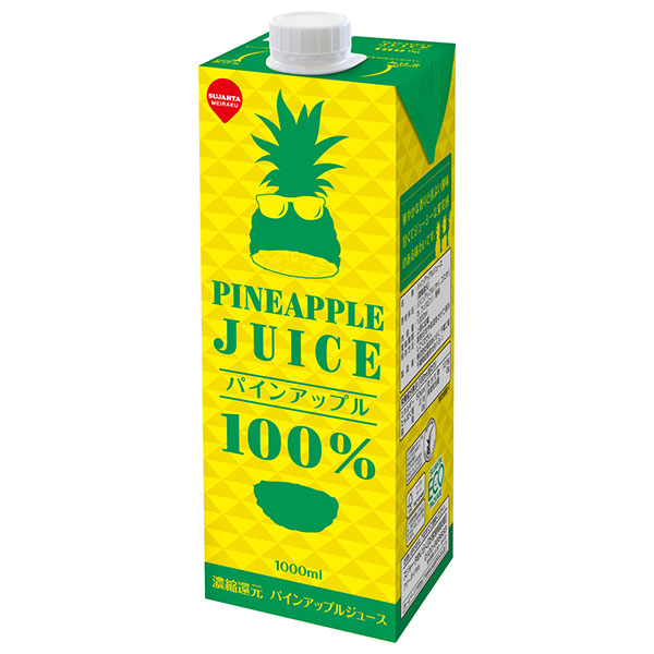 スジャータ 業務用パインアップル 1000ml紙パック×6本入|パインアップル 100% 1l 1L 紙パック