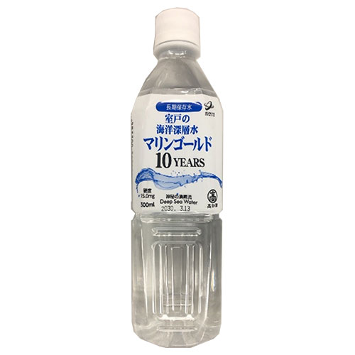 マリンゴールド マリンゴールド10YEARS 500mlペットボトル×24本入|ミネラルウォーター 海洋深層水 水 PET