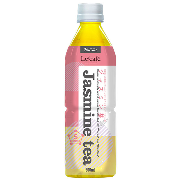HARUNA(ハルナ) ルカフェ ジャスミン茶 500mlペットボトル×24本入|茶飲料 ジャスミン茶 PET