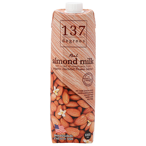 HARUNA(ハルナ) 137ディグリーズ アーモンドミルク オリジナル 1000ml紙パック×12本入|アーモンドミルク 紙パック アー乳