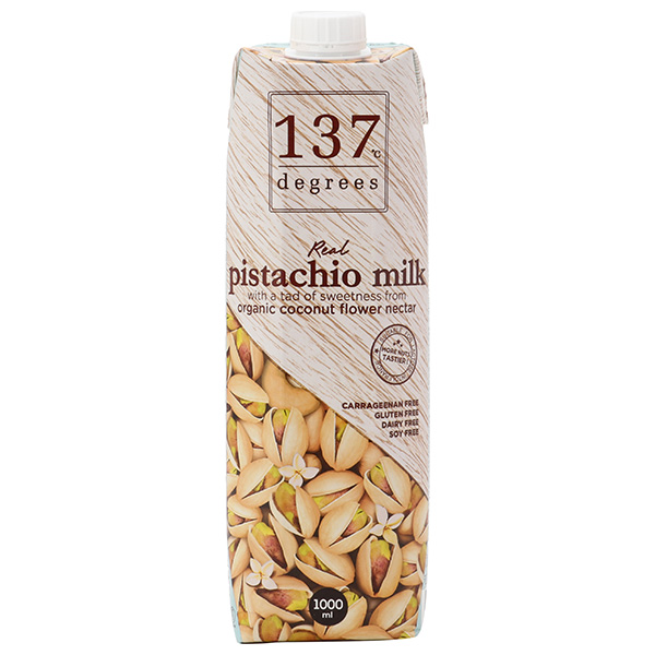 HARUNA(ハルナ) 137ディグリーズ ピスタチオミルク 1000ml紙パック×12本入|ナッツ飲料 紙パック ピスタチオ