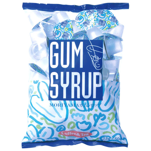 守山乳業 ガムシロップ50 (13g×50個)×8袋入|ガムシロップ シロップ