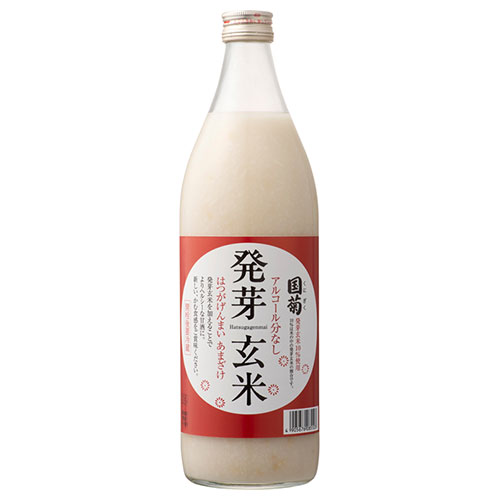 篠崎 国菊 発芽玄米あまざけ 985g瓶×6本入|甘酒 米麹 発芽玄米あまざけ 米 玄米 ホット 栄養